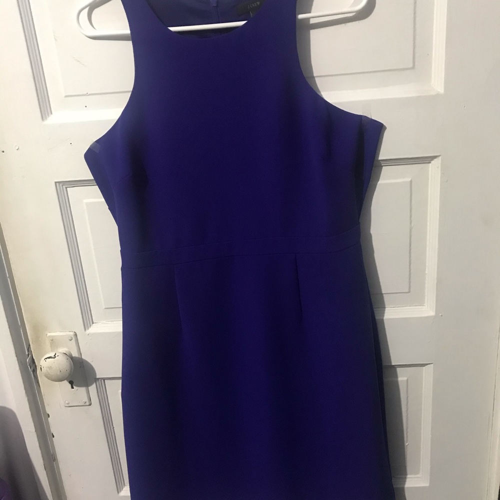 J. Crew Sleeveless Size. 12 Blue Dress